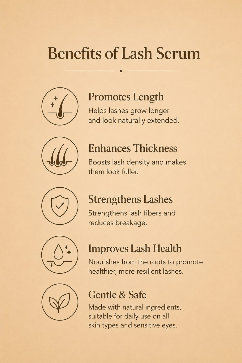 Lash serum